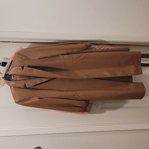Alice & olivia Vegan leather coat size small